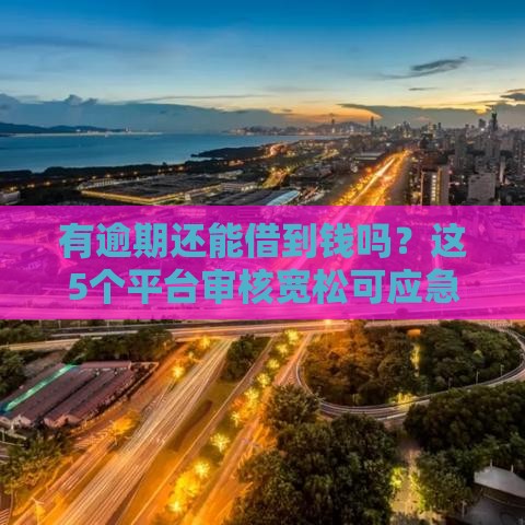 有逾期还能借到钱吗？这5个平台审核宽松可应急