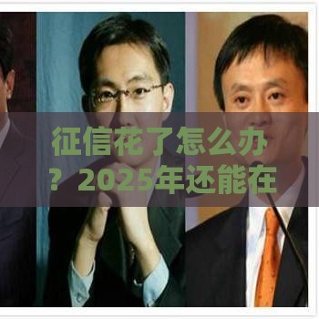 征信花了怎么办？2025年还能在这些地方贷款！