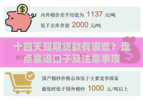 十四天短期贷款有哪些？盘点靠谱口子及注意事项
