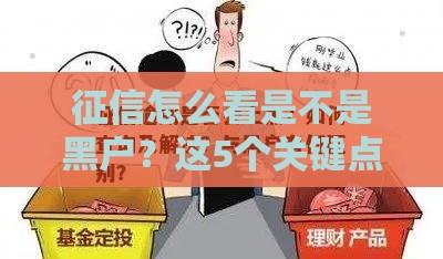 征信怎么看是不是黑户？这5个关键点一定要盯紧！