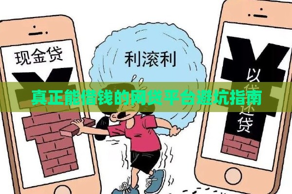 真正能借钱的网贷平台避坑指南