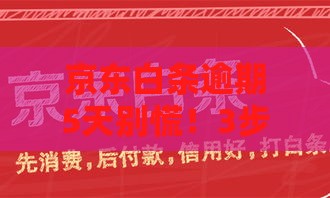 京东白条逾期5天别慌！3步教你补救信用还能救急