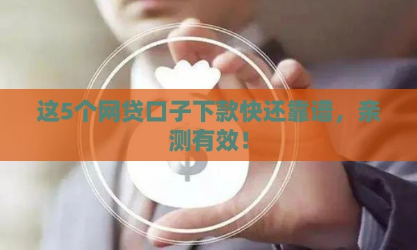 这5个网贷口子下款快还靠谱，亲测有效！