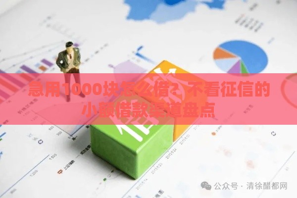 急用1000块怎么借？不看征信的小额借款渠道盘点