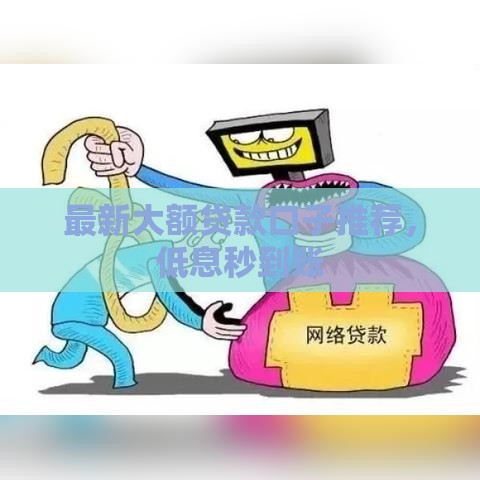 最新大额贷款口子推荐，低息秒到账