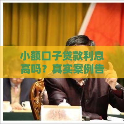 小额口子贷款利息高吗？真实案例告诉你答案