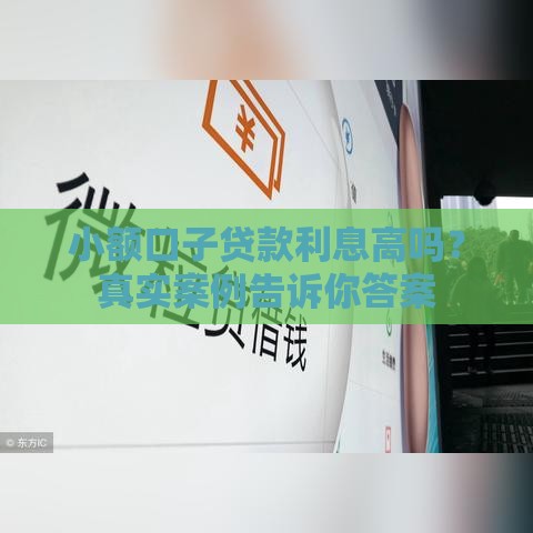 小额口子贷款利息高吗？真实案例告诉你答案