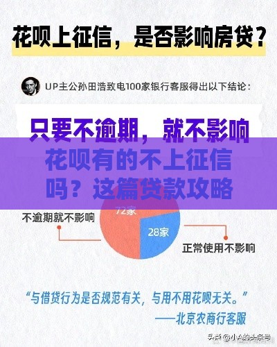 花呗有的不上征信吗？这篇贷款攻略帮你彻底搞懂
