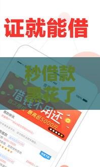 秒借款黑花了新口子真实测评+避坑指南