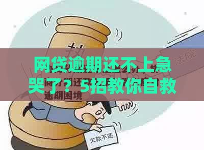 网贷逾期还不上急哭了？5招教你自救摆脱债务困境