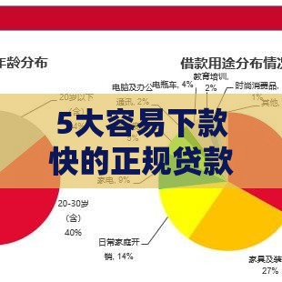 5大容易下款快的正规贷款平台测评