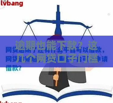 逾期也能下款？这几个网贷口子门槛低、审核快，