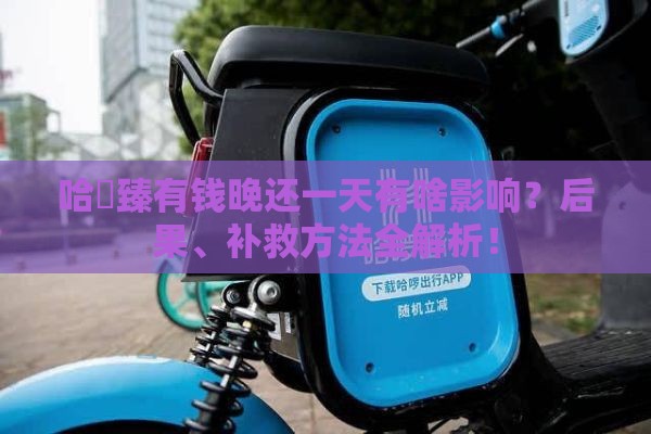 哈啰臻有钱晚还一天有啥影响？后果、补救方法全解析！