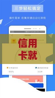 信用卡就能贷款的口子有哪些？3分钟教你选对低门槛方案！