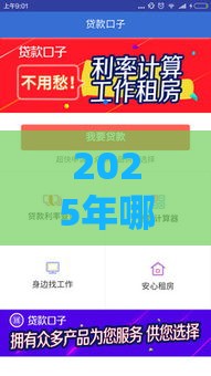 2025年哪些贷款平台最好下款？这10个正规口子别错过！