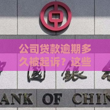 公司贷款逾期多久被起诉？这些时间点必看！