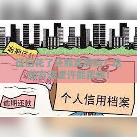 征信花了还能卖房吗？这些方法或许能帮你！