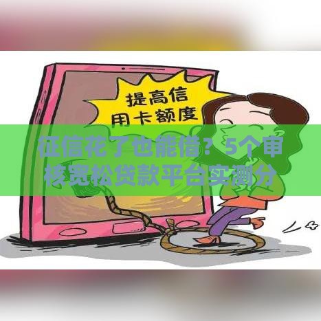 征信花了也能借？5个审核宽松贷款平台实测分享