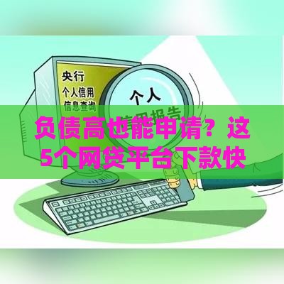 负债高也能申请？这5个网贷平台下款快且审核宽松！