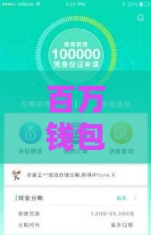 百万钱包的贷款口子在哪？手把手教你挖低息好渠道！