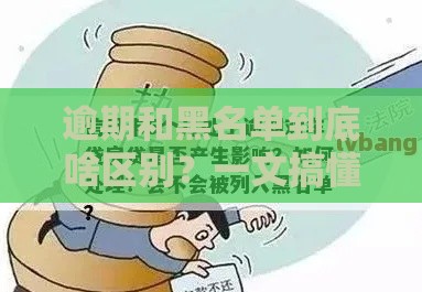 逾期和黑名单到底啥区别？一文搞懂贷款信用那些事儿