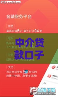 中介贷款口子论坛避坑指南，教你安全下款