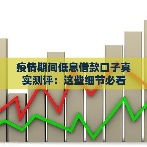 疫情期间低息借款口子真实测评：这些细节必看