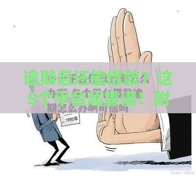 逾期后还能借款？这5个平台超靠谱！附避坑指南