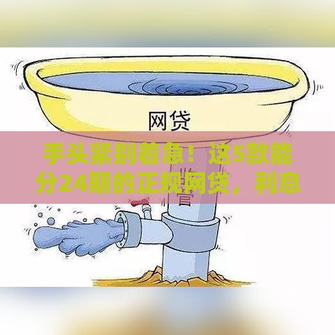 手头紧别着急！这5款能分24期的正规网贷，利息低、放款快