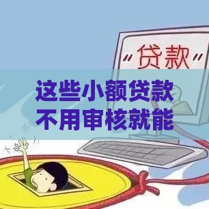 这些小额贷款不用审核就能借到？亲测推荐这几个平台