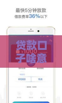 贷款口子啥意思？3分钟秒懂申请门道！