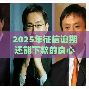 2025年征信逾期还能下款的良心平台盘点——这10个渠道或能救急
