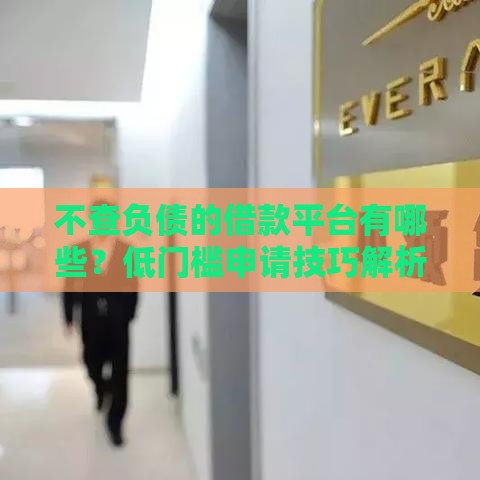 不查负债的借款平台有哪些？低门槛申请技巧解析