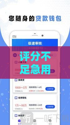 评分不足急用钱？实测能下款的低门槛网贷推荐