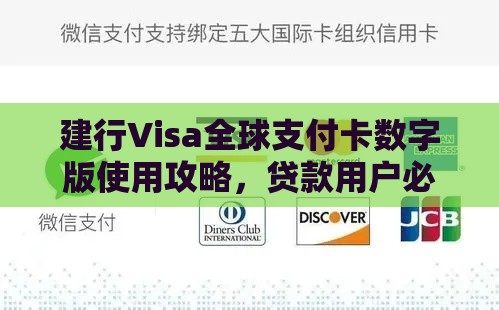 建行Visa全球支付卡数字版使用攻略，贷款用户必看技巧！