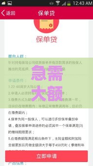 急需大额借款怎么办？这5个靠谱渠道别错过