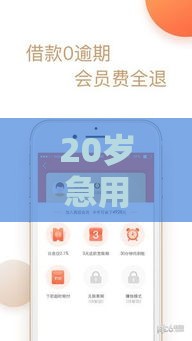 20岁急用钱怎么办？盘点适合年轻人的正规借款软件推荐