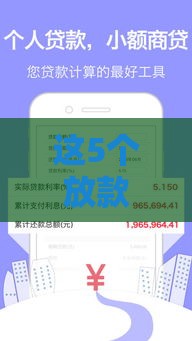 这5个放款快的平台，最快5分钟到账