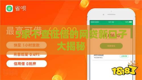 5家不查征信的网贷新口子大揭秘