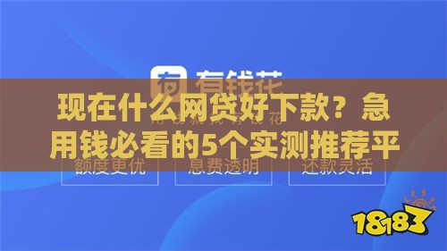 现在什么网贷好下款？急用钱必看的5个实测推荐平台！