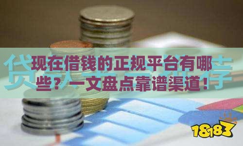 现在借钱的正规平台有哪些？一文盘点靠谱渠道！