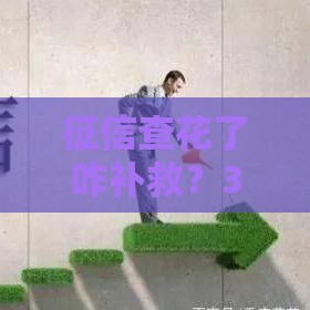 征信查花了咋补救？3招教你快速修复信用记录