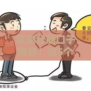 实测分期口子推荐！这5个靠谱平台亲测好用，避坑指南必看