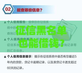 征信黑名单也能借钱？5个低门槛平台实测攻略