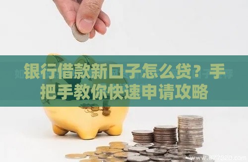 银行借款新口子怎么贷？手把手教你快速申请攻略