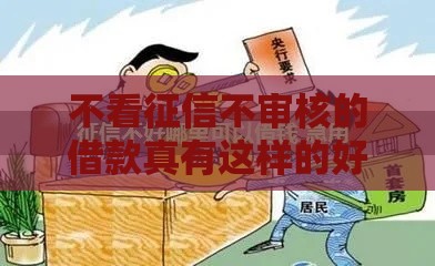 不看征信不审核的借款真有这样的好事吗？