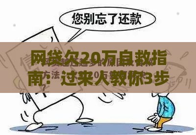 网贷欠20万自救指南:过来人教你3步脱坑的真实经验 网贷欠20万自救指南:过来人教你3步脱坑的真实经验