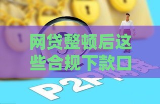 网贷整顿后这些合规下款口子还能用
