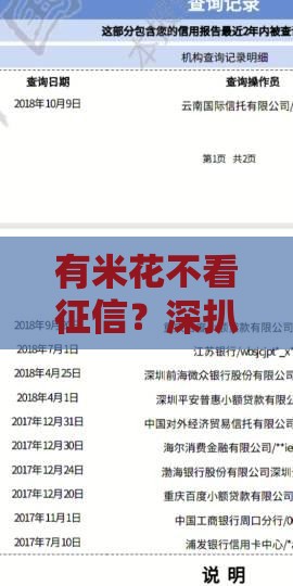 有米花不看征信？深扒贷款审核真相