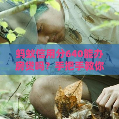 蚂蚁信用分640能办房贷吗？手把手教你申请房屋按揭贷款攻略